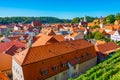 Rooftops of German town Meissen Royalty Free Stock Photo