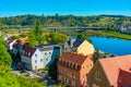 Rooftops of German town Meissen Royalty Free Stock Photo