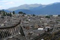 Rooftops of Lijiang Royalty Free Stock Photo