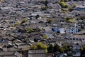 Rooftops in Lijiang old town beautiful view from Lijiang