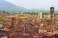 Rooftops of Lucca Royalty Free Stock Photo