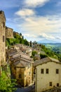 Rooftops in Montepulciano, Tuscany, Italy