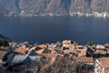 Rooftops of Nesso, Como Lake