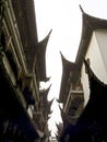 Rooftops of the old quarter of Shanghai, Exterior architecture, China