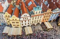 Rooftops of Old Square in Prague