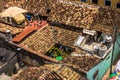 Rooftops in old town Trinidad, Cuba Royalty Free Stock Photo