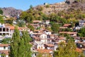 Rooftops of Palaichori village. Cyprus, Nicosia District Royalty Free Stock Photo