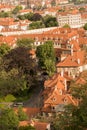 Rooftops in Prague Royalty Free Stock Photo