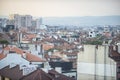 Rooftops of residential buildings in Sofia Royalty Free Stock Photo