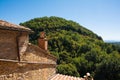 Rooftops in Rocchette di Fazio, Tuscany