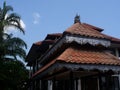 rooftops with sculptural details of traditional East Asian architecture serve as the main tourist attraction