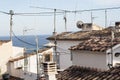 Rooftops in Spain mediterranean coast