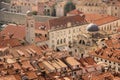 Rooftops. View of the old town. Dubrovnik. Croatia Royalty Free Stock Photo