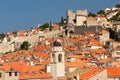Rooftops. View of the old town. Dubrovnik. Croatia