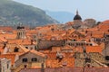 Rooftops. View of the old town. Dubrovnik. Croatia Royalty Free Stock Photo