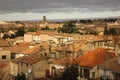 Rooftops of the village. Carcassonne. France Royalty Free Stock Photo