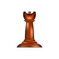 Rook chess icon Royalty Free Stock Photo
