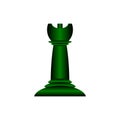 Rook chess icon Royalty Free Stock Photo