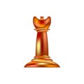 Rook chess icon Royalty Free Stock Photo