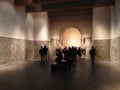 Room of an Assyrian palace in Metropolitan Museum of Art. Royalty Free Stock Photo