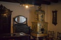 Room From The Bran Castle, Transylvania, Romania Royalty Free Stock Photo