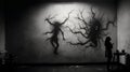 The Room Of Darkness: A Twisted Branches Hyperrealistic Mural