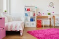 Room design for schoolgirl Royalty Free Stock Photo