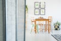 Room divider in cozy apartment Royalty Free Stock Photo