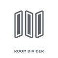 room divider icon from Furniture and household collection.