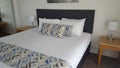 Comfortable double bedroom of my fantastic luxurious apartment at the Alpha Sovereign Resort, North Surfers Paradise, Qld, Aust