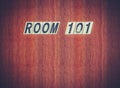 Room 101 Fear Concept