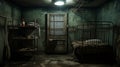 Imaginative Prison Scene: Uhd Image Of A Russian Prison Cell