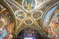 The Room of the Fire in the Borgo in the Vatican Museum