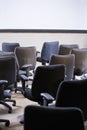 Room full of empty office chairs Royalty Free Stock Photo