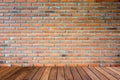 Room Interior With White Brick Wall And Concrete Floor, Nobody, Royalty Free Stock Photo