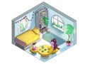 Room in isometric