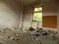 Room in old abandoned house Royalty Free Stock Photo