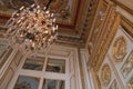 room in an old mansion (hotel de la marine) in paris (france)