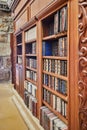 Room for prayers. To the left of the Wailing Wall with the saints is the Ark of the Covenant in Jerusalem