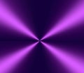 Purple. A room with reflected beams. Royalty Free Stock Photo