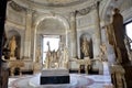 Room with roman statues