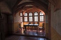 A room in the Ronneburg in the Wetterau, Hesse, Germany Royalty Free Stock Photo