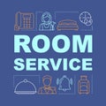 Room service word concepts banner