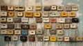 Neo-pop Sensibility: Close-up Photograph Of 8-track Tapes By Sam Toft