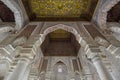 The room with the twelve columns in Saadian Tombs in Marrakech, Morocco Royalty Free Stock Photo