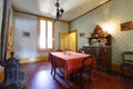 Room in Whaley House Museum, old town of San Diego