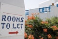 Rooms to let Royalty Free Stock Photo