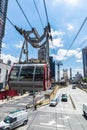 Roosevelt Island Tramway in New York City, USA Royalty Free Stock Photo