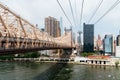 The Roosevelt Island Tramway in New York Royalty Free Stock Photo