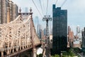 The Roosevelt Island Tramway in New York Royalty Free Stock Photo